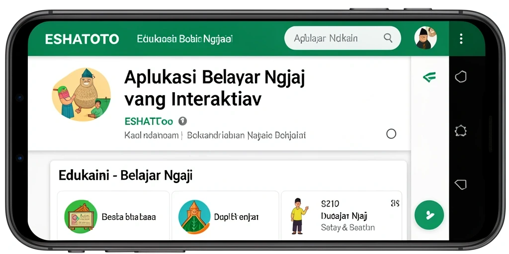 Tampilan antarmuka ESHATOTO yang menarik dan interaktif.