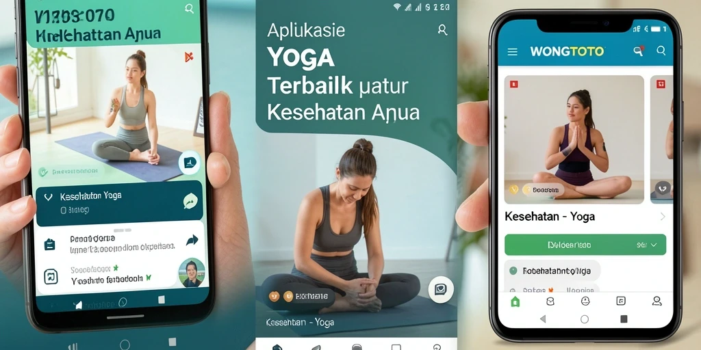 Antarmuka WONGTOTO yang ramah pengguna untuk latihan Yoga.